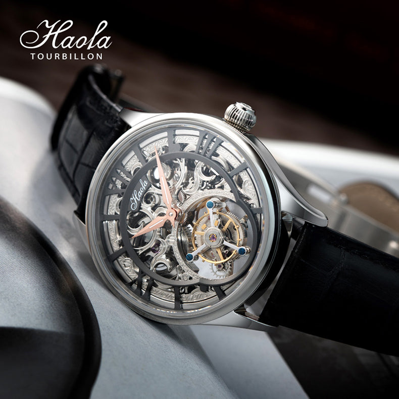 Haofa Skeleton Tourbillon Hollow Watch 1032