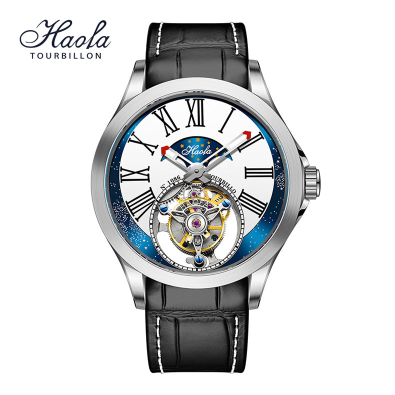 HAOFA Starry Night Sky Literally Dial Tourbillon Watch 1086