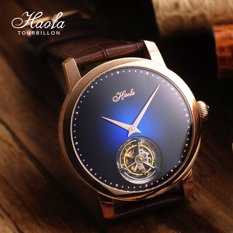 Haofa Seagull Movement ST8230 Tourbillon Gradient Watch 1027