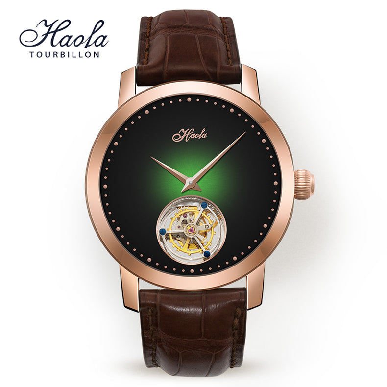 Haofa Seagull Movement ST8230 Tourbillon Gradient Watch 1027