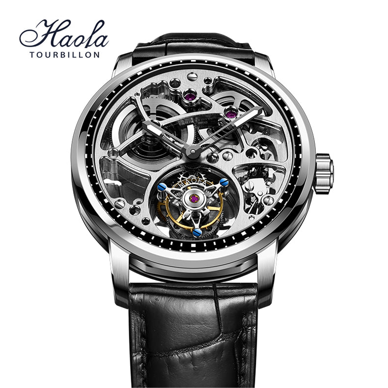 HAOFA Automatic Tourbillon Double Spring watch 1931