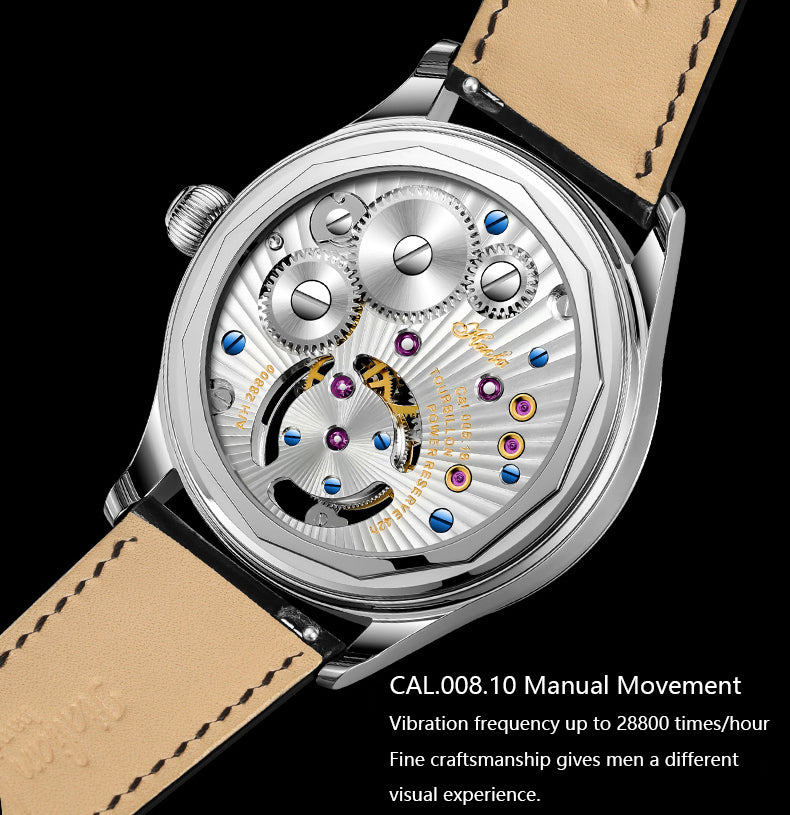 Haofa Luxury Tourbillon GMT Moonphase Watch 1038