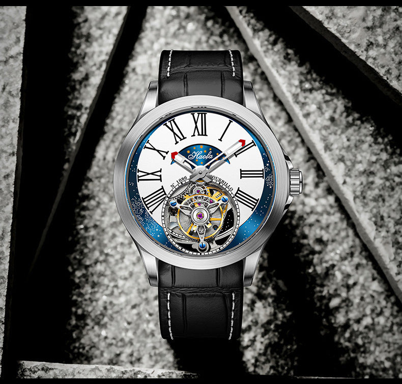 HAOFA Starry Night Sky Literally Dial Tourbillon Watch 1086