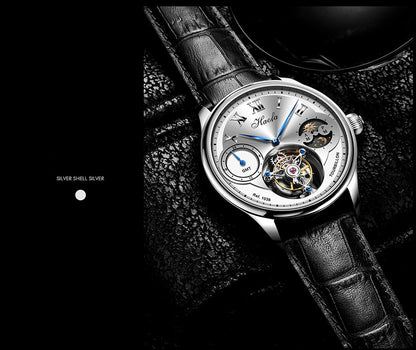 Haofa Luxury Tourbillon GMT Moonphase Watch 1038