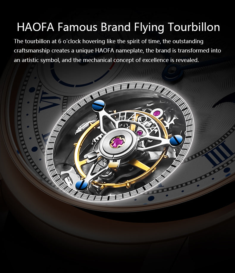 HAOFA 1016 Tourbillon Power Reserve Display