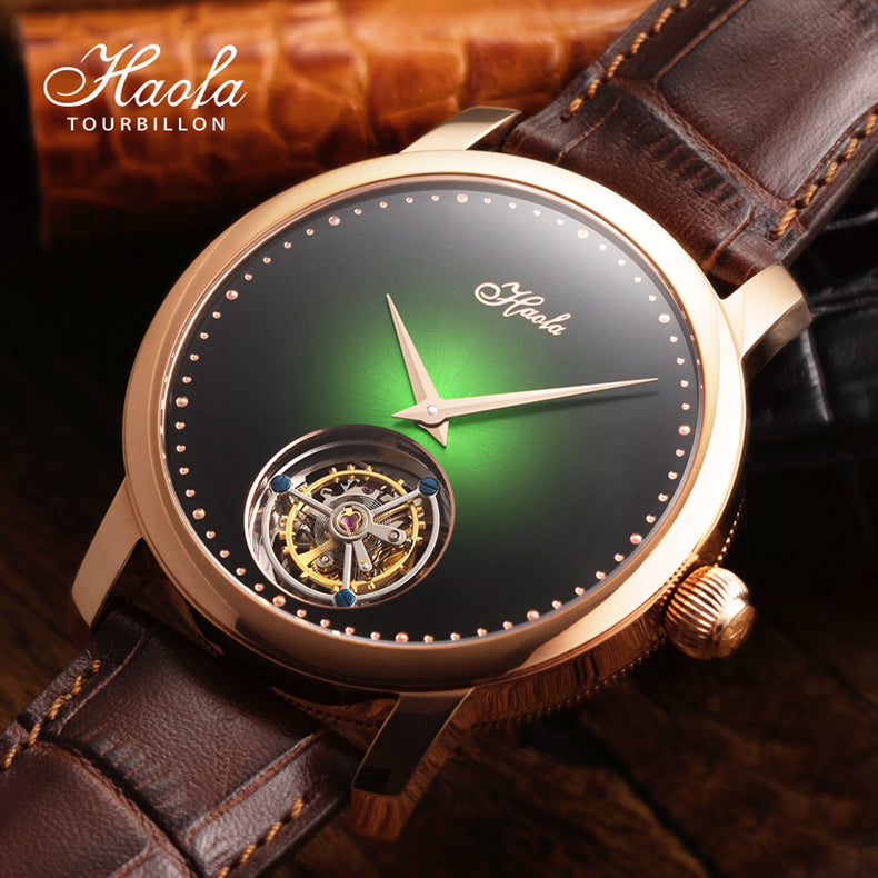 Haofa Seagull Movement ST8230 Tourbillon Gradient Watch 1027