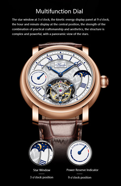 HAOFA 1016 Tourbillon Power Reserve Display