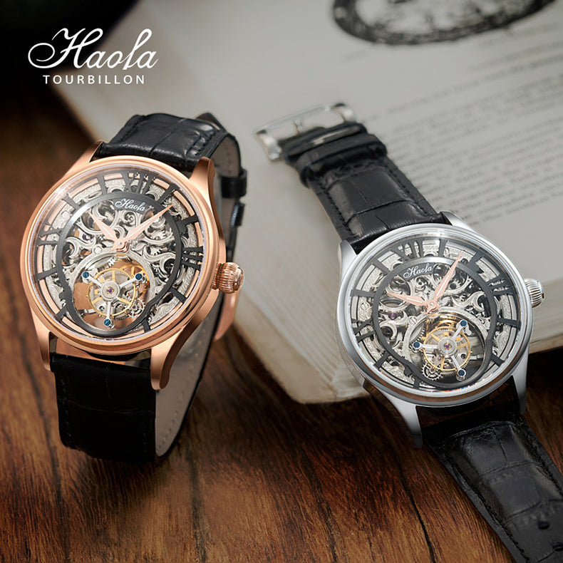 Haofa Skeleton Tourbillon Hollow Watch 1032