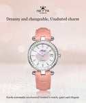 Haofa Automatic Movement Women Watch Pearl Shell Dial Date Ladies Watch 1313