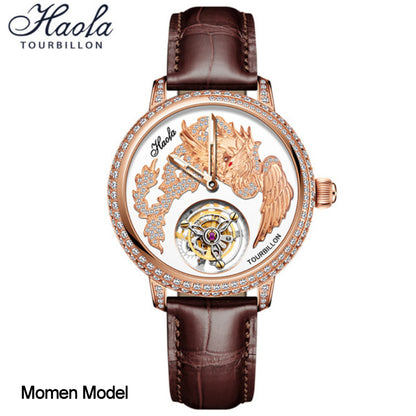 Haofa Luxury Couple Tourbillon Watches Men And Women